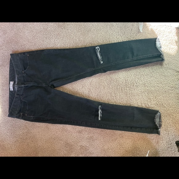 Black Free People Jeans - Picture 2 of 3